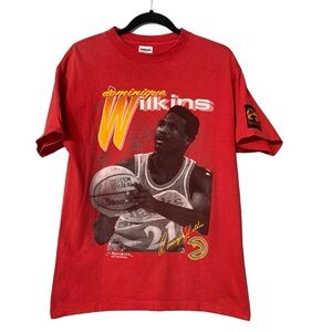 VINTAGE | RARE‎ Starter Single Stitch 1989 Atlanta
Hawks Dominique Wilkins Tee